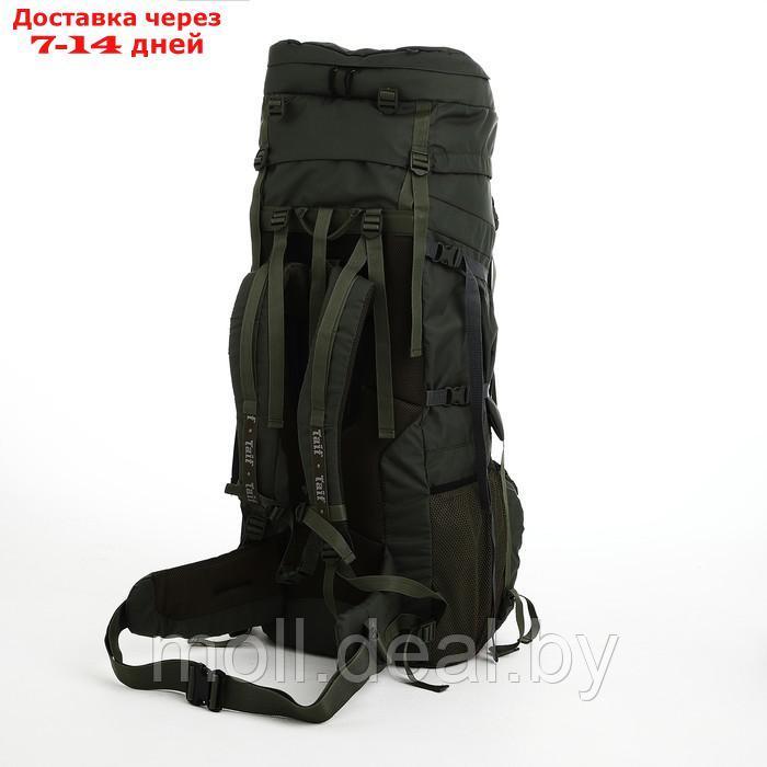 Рюкзак тур Тигрис 4, 120 л, отдел на шнурке, 2 наружных кармана, цвет хаки - фото 3 - id-p220458902