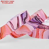 Лента репсовая "Розовые переливы", 25 мм, 23 ± 1 м, разноцветная