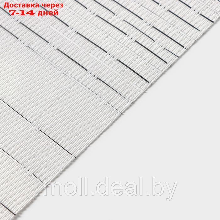 Набор салфеток сервировочных Доляна "Ян", 4 шт, 30×45 см, цвет белый - фото 7 - id-p218425273