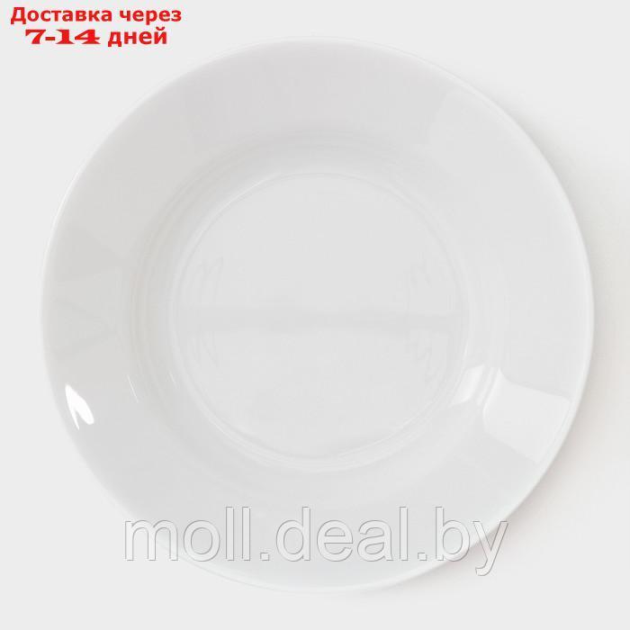 Набор суповых тарелок Luminarc Everyday, d=22 см, стеклокерамика, 6 шт, цвет белый - фото 3 - id-p218425296