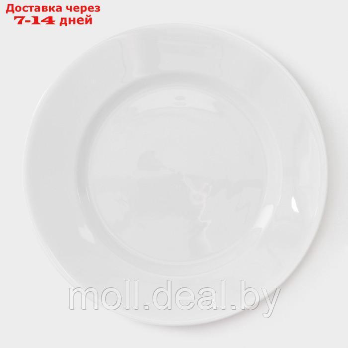 Набор десертных тарелок Luminarc Everyday, d=19 см, стеклокерамика, 6 шт, цвет белый - фото 3 - id-p218425297