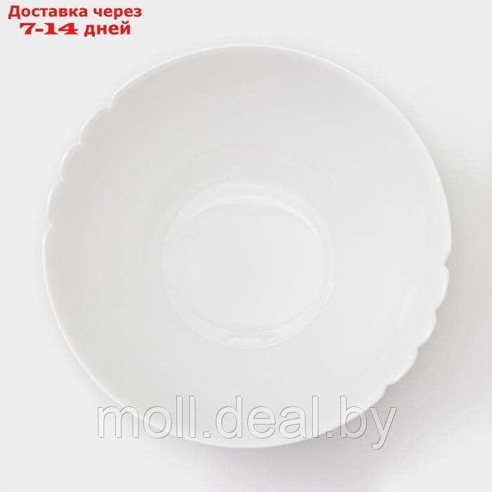 Набор салатников Luminarc Lotusia, d=18 см, стеклокерамика, 6 шт, цвет белый - фото 3 - id-p218425303