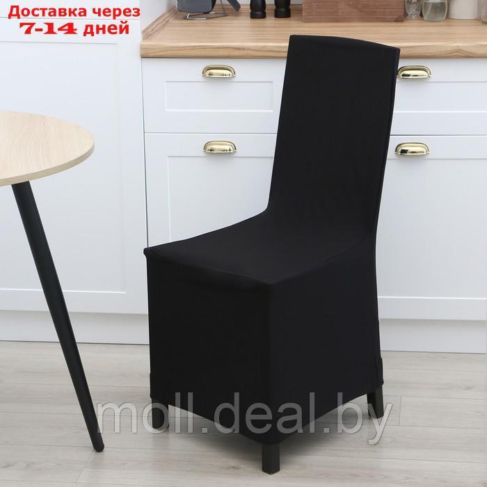 Чехол на стул, цв.черный, 90*40*40 см, 100% п/э