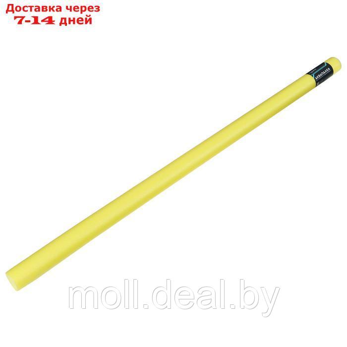 Аквапалка для аквааэробики, d=6,5 см, длина 150 см, цвет жёлтый - фото 1 - id-p220460967