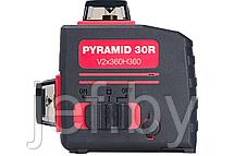 Уровень лазерный PYRAMID 30R V2х360H360 3D FUBAG 31631, фото 3