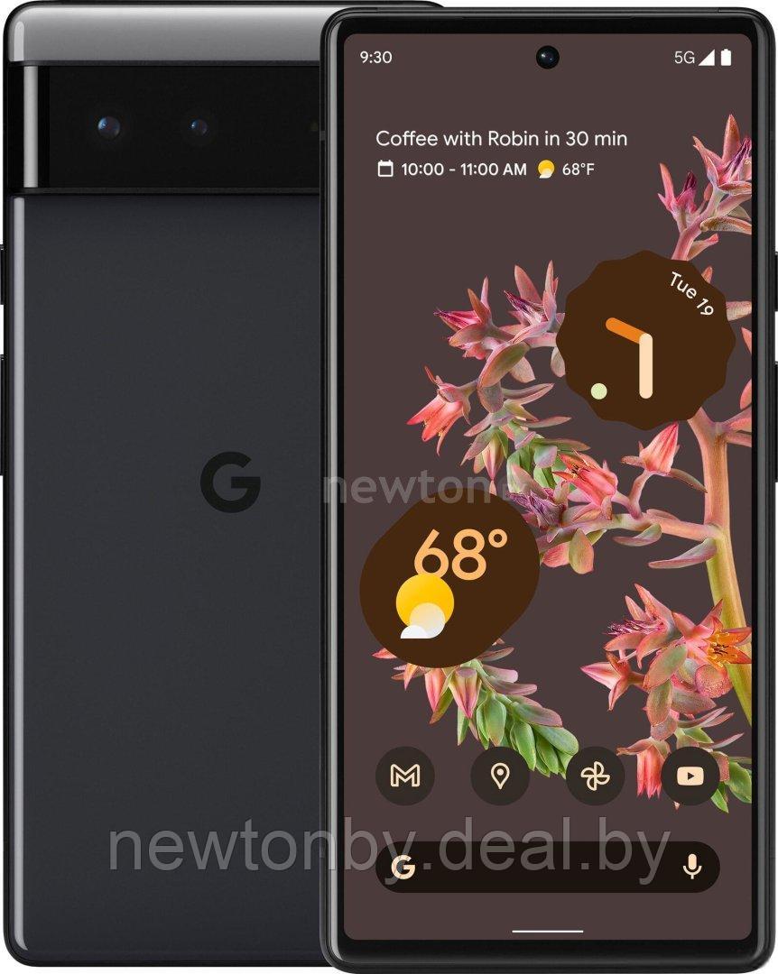 Смартфон Google Pixel 6 8GB/128GB (черный) - фото 1 - id-p220480153
