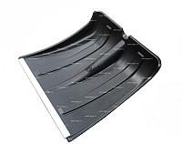 Лопата снеговая пластмассовая "Снежок" с алюм. планкой без черенка (0,045 х 0,38 х 0,37 м)