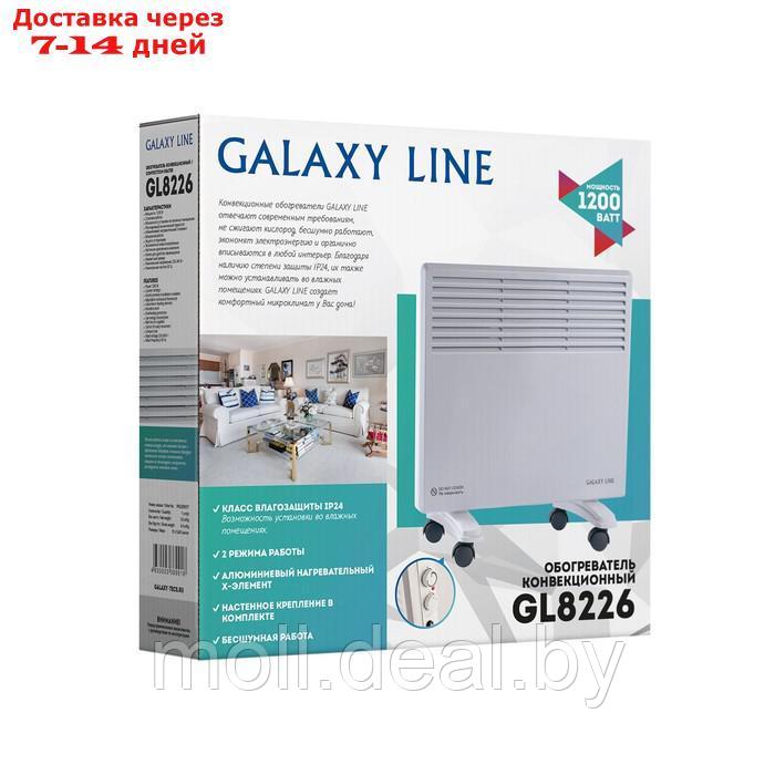 Обогреватель Galaxy LINE GL 8226, конвекторный, 1200 Вт, 15 м², белый - фото 6 - id-p218425844