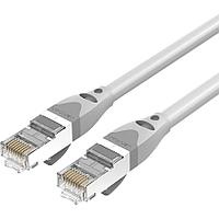 Патч-корд Vention прямой SFTP cat.6A, RJ45 - 0,5м. Серый IBHHD