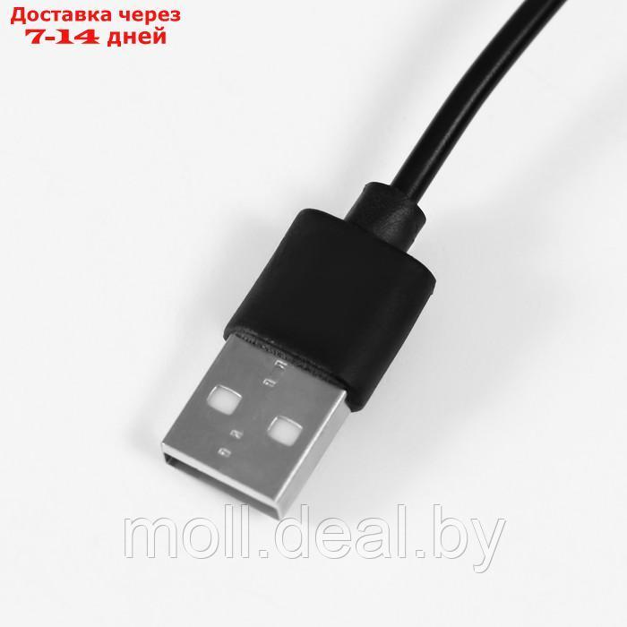 Лампа-лупа х5 х25 для творчества LEDx33 от 3АAA+ USB линзы d=0,6 см и 12,5 см 5х9,5х21,5 см 993715 - фото 7 - id-p220462036