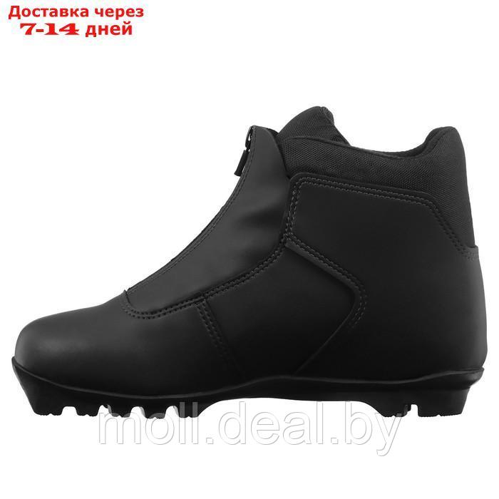 Ботинки лыжные Winter Star control, NNN, р. 38, цвет чёрный, лого серый - фото 9 - id-p220459103
