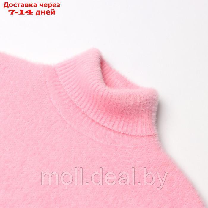 Джемпер для девочек, цвет розовый, рост 116-122 см - фото 2 - id-p218425938