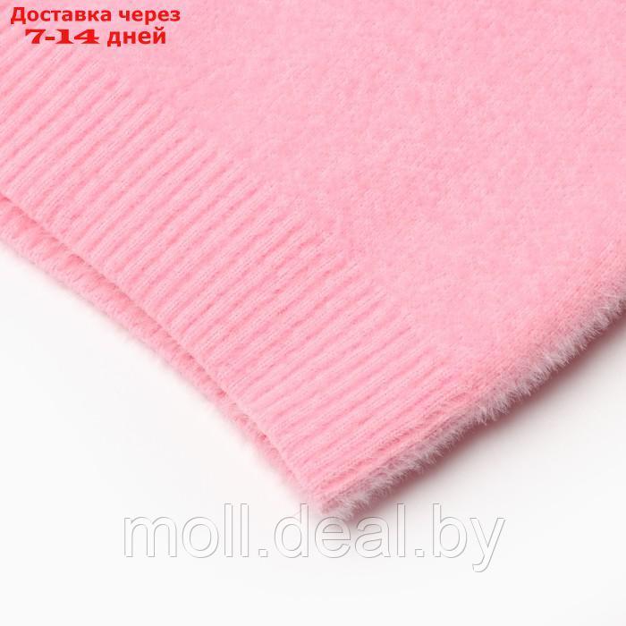 Джемпер для девочек, цвет розовый, рост 116-122 см - фото 4 - id-p218425938
