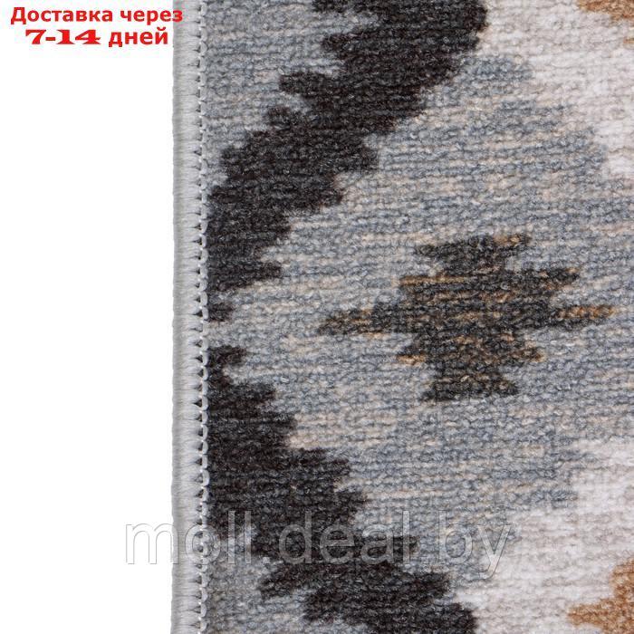 Ковер Сияние, размер 150х200см, цвет серый, полиамид 100%, войлок - фото 2 - id-p220457899