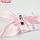 Карнавальная повязка "Лолита" цвет розовый с белой тесьмой, фото 6