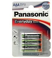 Батарейка Panasonic Everyday 03REE/4BR AAA в упаковке: 4 шт.