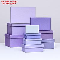 Набор коробок 10 в 1 "Оттенки фиолетового", 32,5 х 20 х 12,5 - 12 х 7 х 4 см
