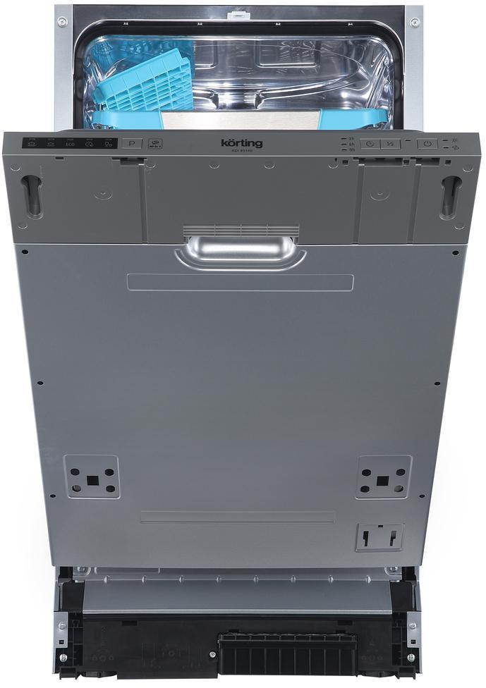 Посудомоечная машина KORTING KDI 45140, 45 см, 10 компл., А++/A/A, Электронное управление, индикаторы белого - фото 1 - id-p220481209