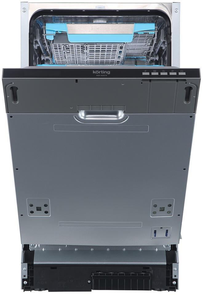 Посудомоечная машина KORTING KDI 45575, 45 см, 10 компл., третья корзина для столовых приборов, А++/A/A, - фото 1 - id-p220481211
