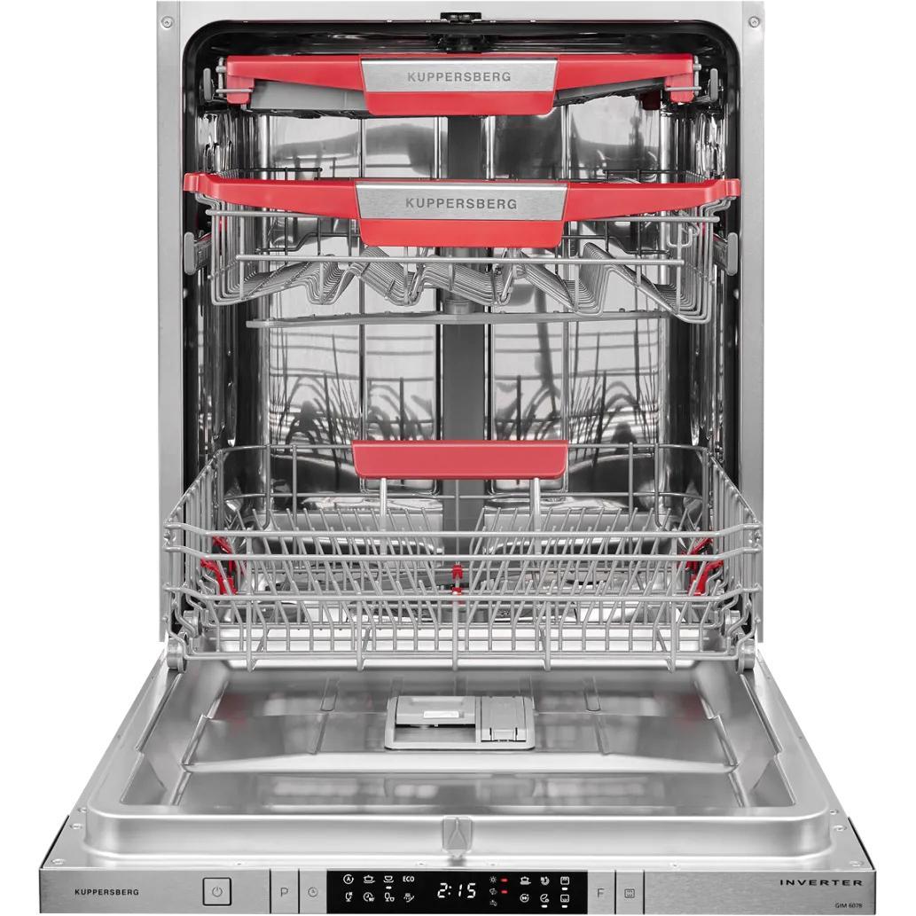 Посудомоечная машина Kuppersberg GIM 6078 , 60 см, 14 комплектов, 8 программ, Aqua stop, луч на полу, корзина - фото 1 - id-p220481230