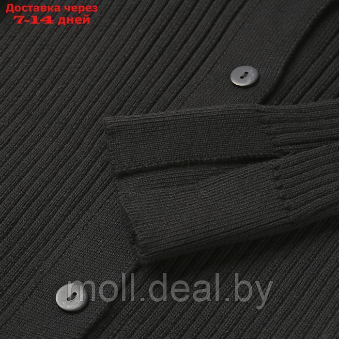 Джемпер женский MINAKU: Knitwear collection цвет чёрный, размер 42-44 - фото 2 - id-p220459272