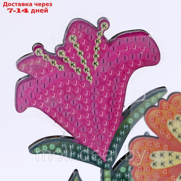 Алмазная вышивка "Цветы в саду" интерьерный декор - фото 3 - id-p220461224