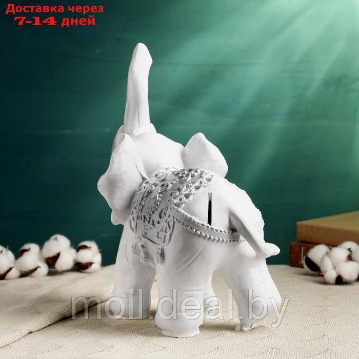 Копилка "Слон" белый, 30х25см - фото 3 - id-p220458182
