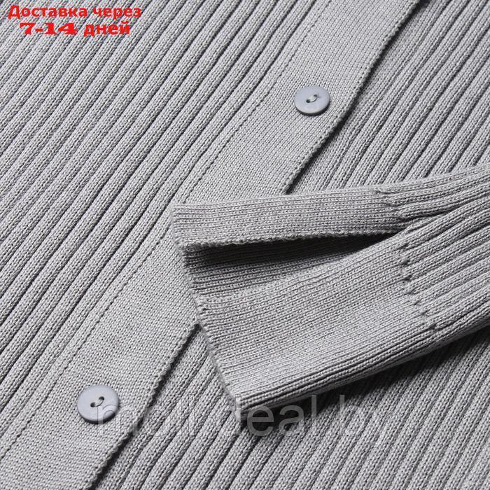 Джемпер женский MINAKU: Knitwear collection цвет серый, размер 42-44 - фото 10 - id-p220459292