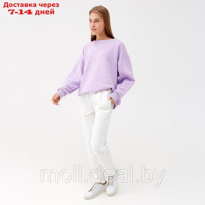 Костюм (свитшот, брюки) MINAKU: Casual Collection цвет сиреневый, размер 46 - фото 8 - id-p220460295