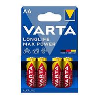 Батарейка Varta LONGLIFE MAX POWER (MAX TECH) LR6 AA BL4 Alkaline 1.5V (4706) (4/80/400)