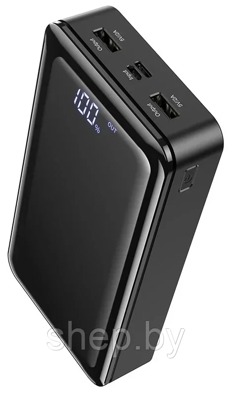 Портативный аккумулятор Borofone BJ8 Extreme 30000mAh, черный - фото 2 - id-p220481686