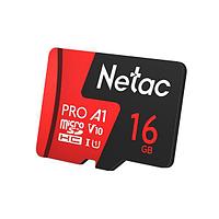 Карта памяти Netac NT02P500PRO-016G-S microSDXC Memory Card 16Gb UHS-I U1