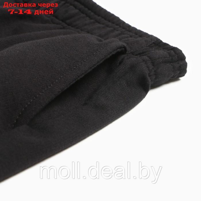 Костюм женский (свитшот/брюки), цвет чёрный, размер 46 - фото 9 - id-p220460401