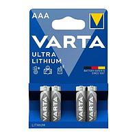 Батарейка Varta ULTRA FR03 AAA BL4 Lithium 1.5V (6103) (4/40/200)