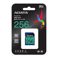 Карта памяти SDXC 256 Gb A-DATA Premier Pro (ASDX256GUI3V30S-R) (256 ГБ, класс 10, UHS-I (класс U3), V30)