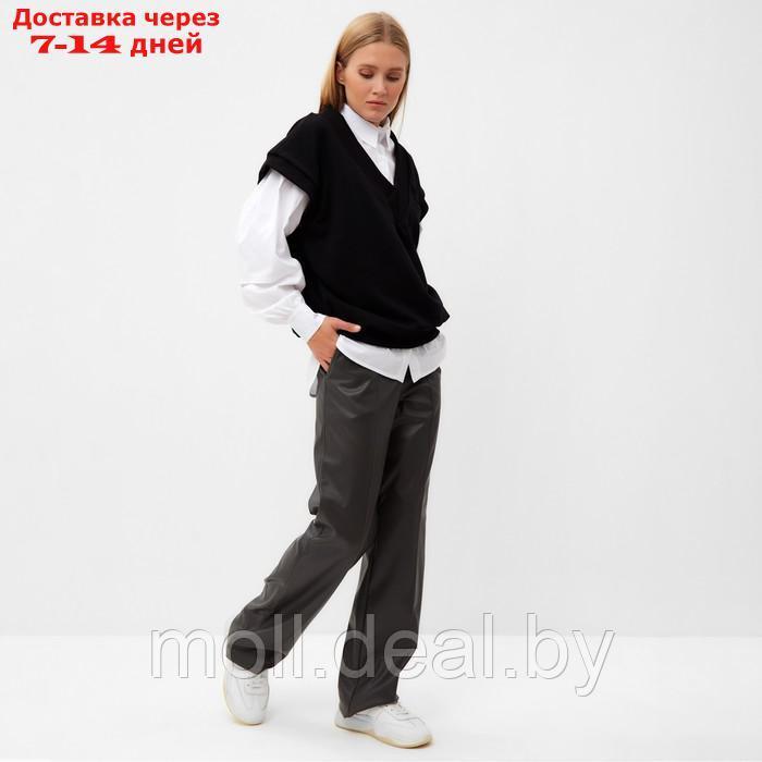 Жилет женский MINAKU:Casual Collection цвет черный, р-р 50-52 - фото 5 - id-p220459411