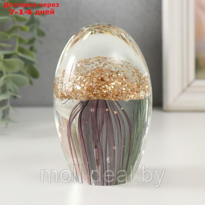 Сувенир стекло "Медуза" под муранское стекло 6х6х11 - фото 3 - id-p218426317