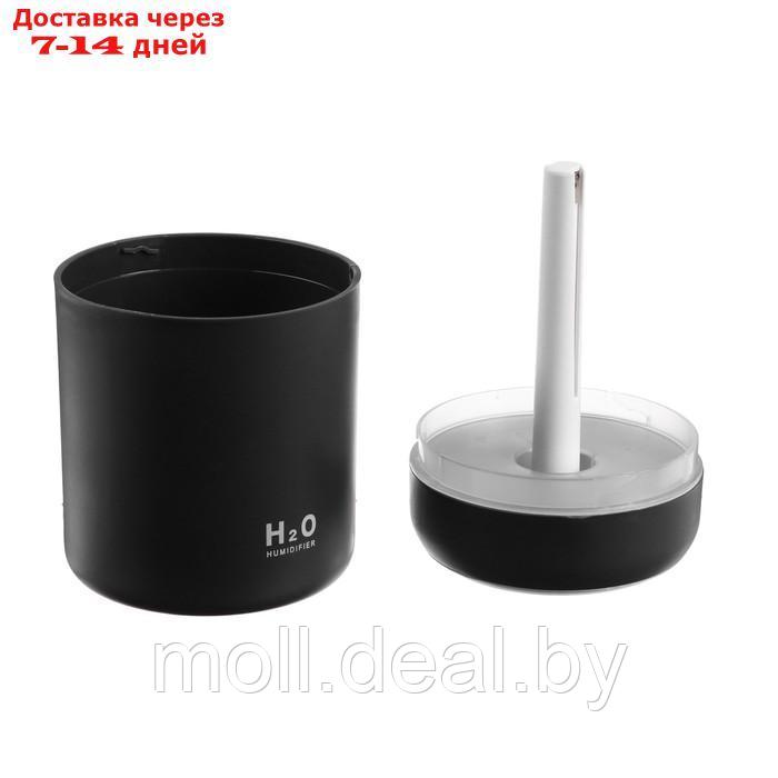 Увлажнитель HM-26, ультразвуковой, 0.3 л, 2 Вт, подсветка, USB ( в комплекте), серый - фото 7 - id-p220461397