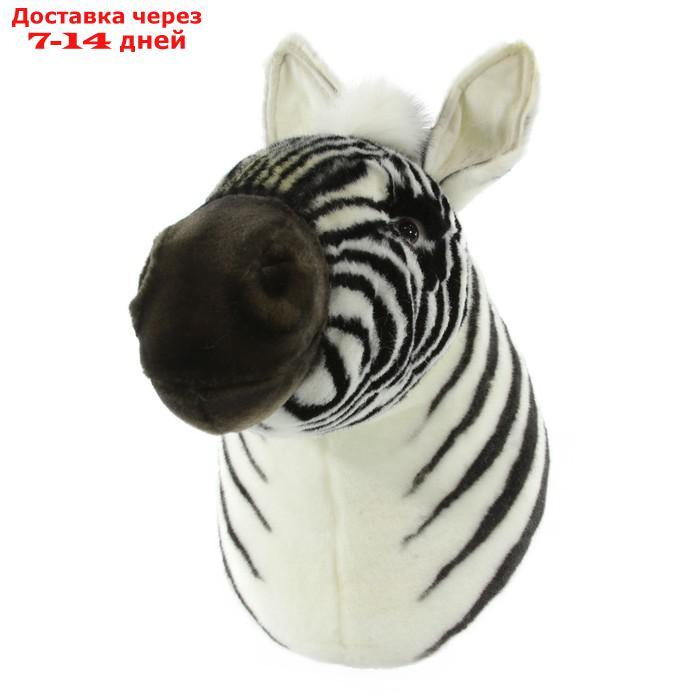 Декоративная игрушка "Голова зебры", 33 см - фото 3 - id-p220464717