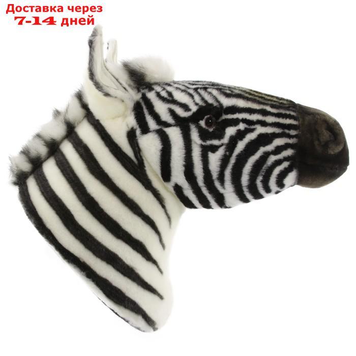 Декоративная игрушка "Голова зебры", 33 см - фото 7 - id-p220464717