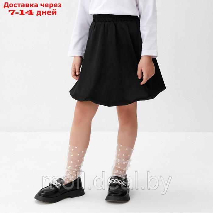 Юбка-баллон для девочки KAFTAN р. 34 (122-128 см), черный - фото 1 - id-p220461441