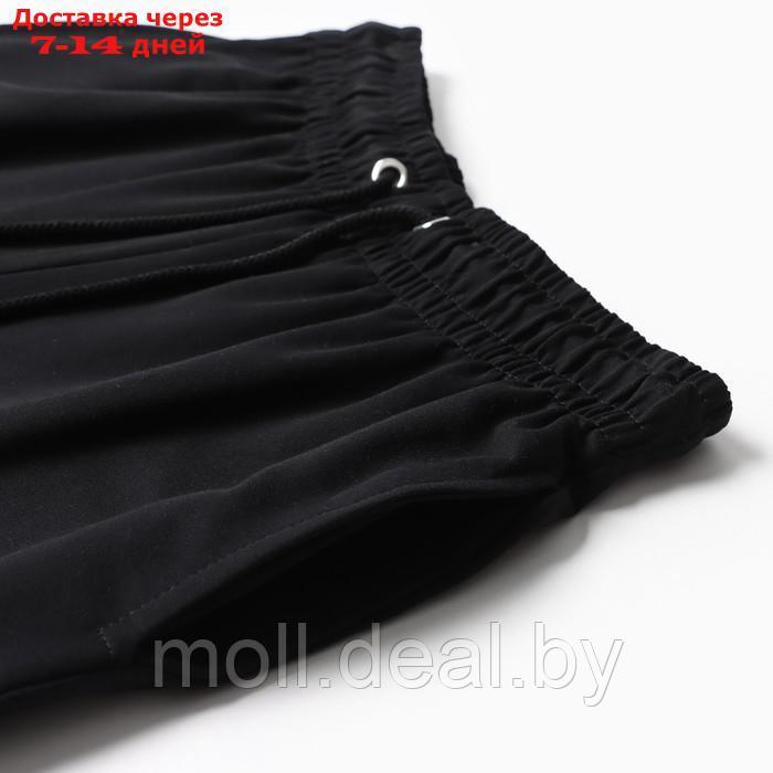 Костюм женский (толстовка/брюки), цвет чёрный, размер L (46) - фото 10 - id-p220460459