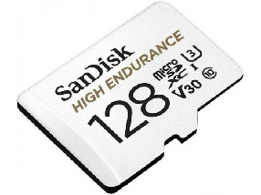 Карта памяти SanDisk Max Endurance SDSQQVR-128G-GN6IA microSDHC Memory Card 128Gb UHS-I U3 Class10 V30 +