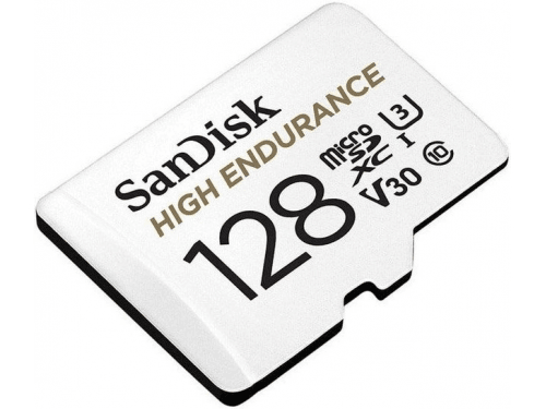 Карта памяти SanDisk Max Endurance SDSQQVR-128G-GN6IA microSDHC Memory Card 128Gb UHS-I U3 Class10 V30 + - фото 1 - id-p220480184