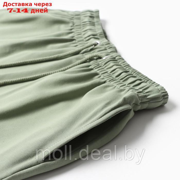 Костюм женский (толстовка/брюки), цвет зелёный, размер L (46) - фото 5 - id-p220460489