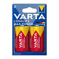 Батарейка Varta LONGLIFE MAX POWER (MAX TECH) LR20 D BL2 Alkaline 1.5V (4720) (2/20/100)