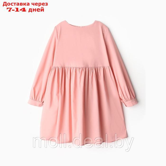 Платье для девочки MINAKU цвет розовый, рост 104 см - фото 1 - id-p220458591