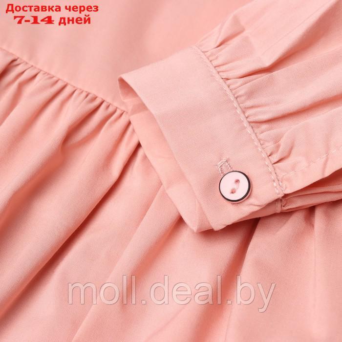 Платье для девочки MINAKU цвет розовый, рост 104 см - фото 3 - id-p220458591