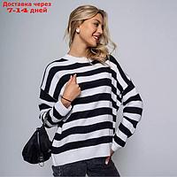 Свитер женский, цвет чёрный, размер ONE SIZE (46-50)