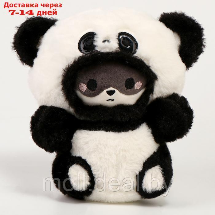 Мягкая игрушка "Котик в костюме панды", 23 см - фото 1 - id-p220461560